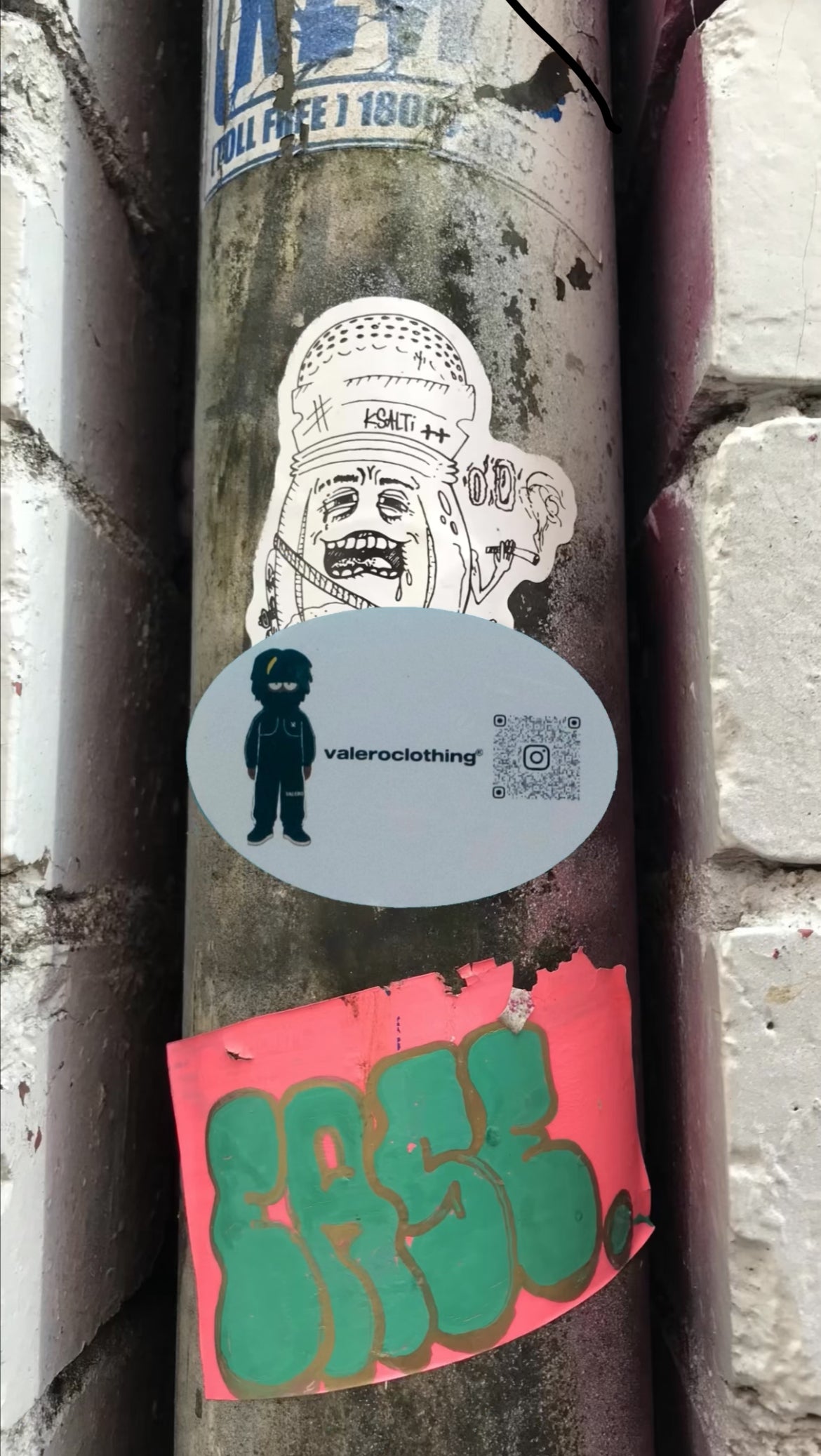 Valero Custom Sticker